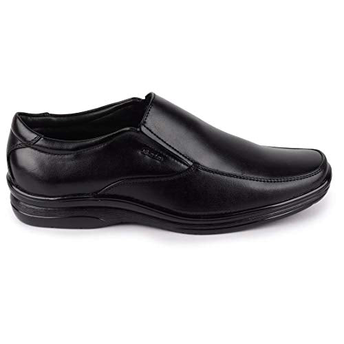 Bata Remo Men's Black Slip On Formal Shoes 851-6005-45