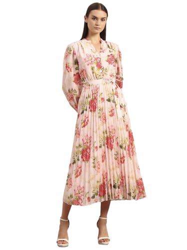 VERO MODA Women's Midi Dress Light Pink