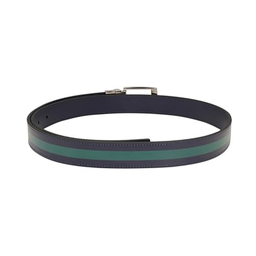 United Colors of Benetton Men's Reversible Leather Belt Weldon | Color - Peacoat Navy+Bayberry | S 80Cm | Formal & Casual | Ideal For Gifting