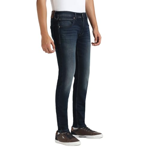 Pepe Jeans Men's Straight Jeans (PM208099Q031_Dark Indigo