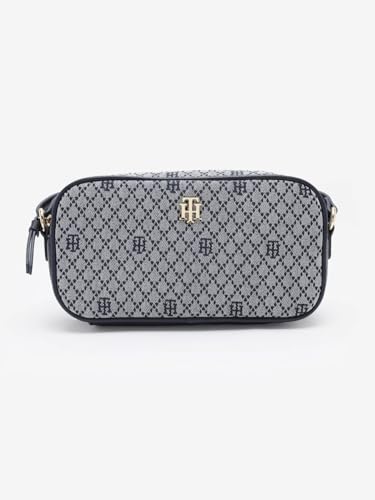 Logo Blue Polyester Sling Bag
