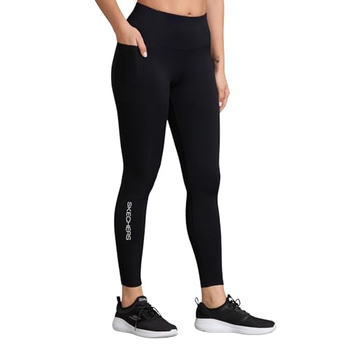 Skechers Women's Skinny Leggings (LG0018ID-BLK_Black