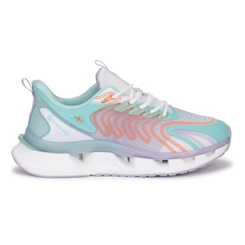 Woodland Women Green/Orange Sneakers