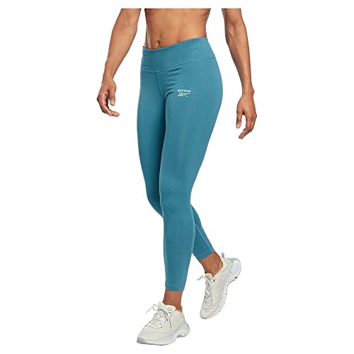 Reebok Womens Cotton Legging Blue