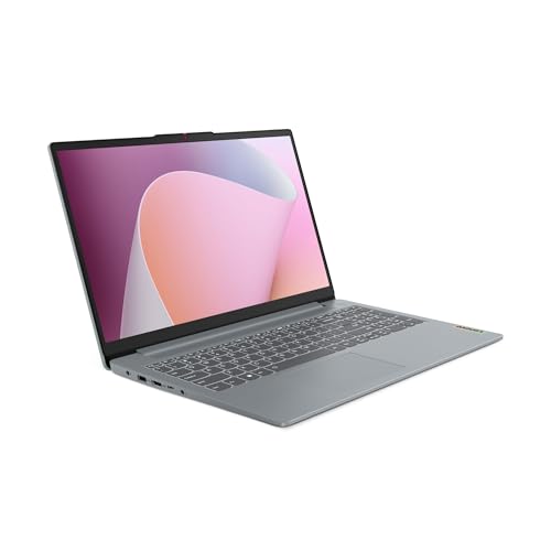 Lenovo IdeaPad Slim 3i 15.6" FHD Touch Laptop|AMD Ryzen 5 7520U(Beat i7-1255U)|AMD Radeon 610M|Grey|Backlit| 8GB RAM DDR5 | 512GB SSD | Windows 11 Pro | Bundle with Office 2021