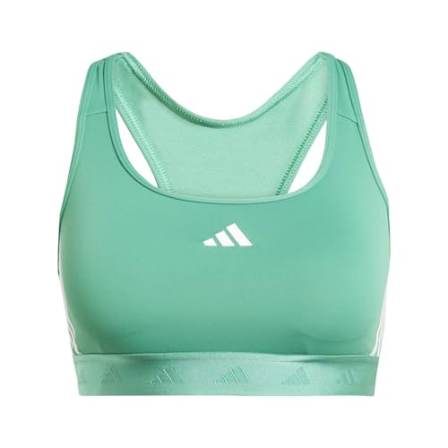 adidas Womens Sport Bra | Pwr Ms Hyglm | Green | Size-L |