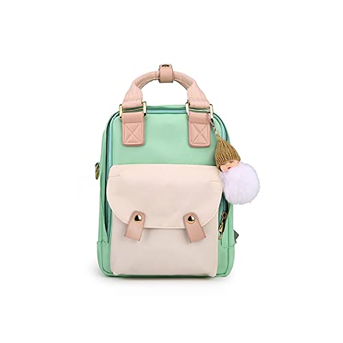 GEFIRE Womens Backpack Women Mini Backpack Oxford Crossbody Bag Waterproof Small Shoulder Bags Ladies Purse (Color : Dark blue)