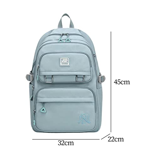 FABLOFT Travel Backpack Purse Multipurpose 15.6 inch Laptop Backpack Womens Backpack Blue