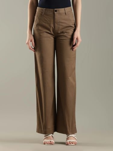 S26HWND012 Brown Womens Jeans