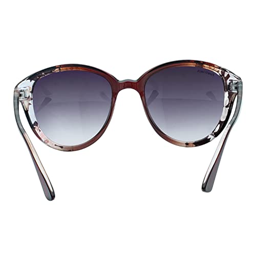 Fastrack Grey Oval 100% UV protected Sunglasses for Women