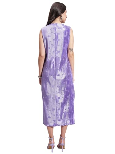 Tokyo Talkies Women Round Neck Casual FIT TTJ6012624 Violet XL