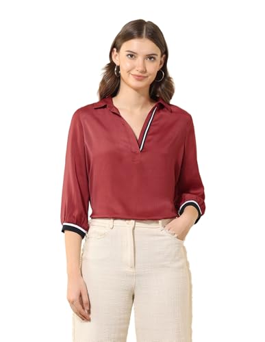 U.S. POLO ASSN. Women's Regular Fit Shirt (UWSS25SHT205