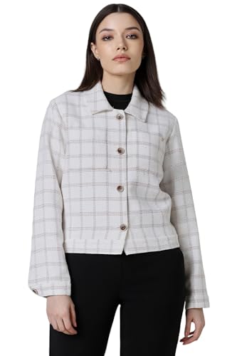 Van Heusen Women's A-Line Coat (VWJKURGH847639_Grey_XS