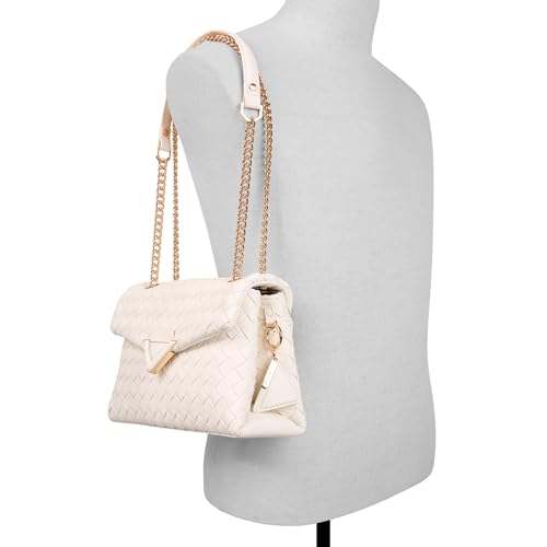 Aldo SOFTWOVEN Women's White Cross Body Bag