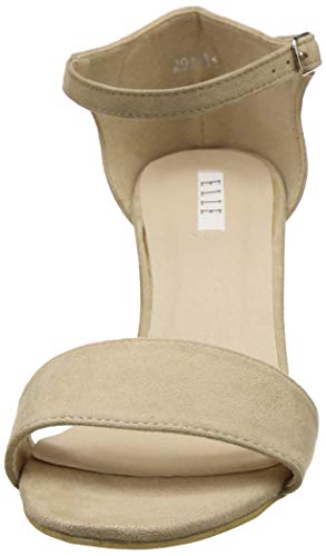 ELLE Women Beige Fashion Sandals-4 UK/India (37 EU) (292-31)