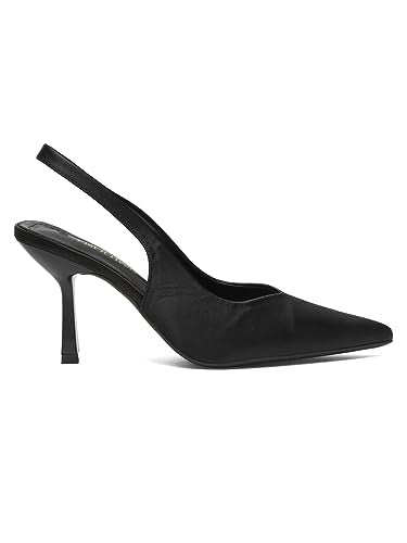 Flat n Heels Womens Black Pumps FnH 99897-BK