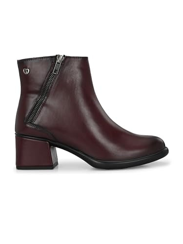 Delize Womens Cherry Ankle Mid Heel Boots 67840-36