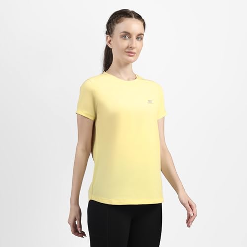 Skechers Women Performance Boxy Fit Natural Yellow Top
