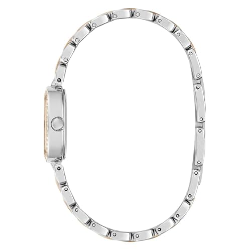 GUESS Square 25mm White Dial Analog Women Watch - GW1018L5