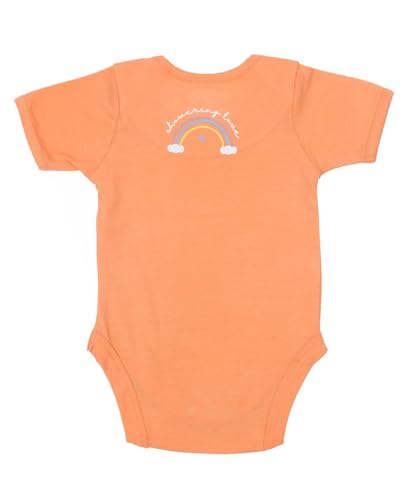 Mi Arcus Cotton Baby Rompers/Bodysuits/Jumpsuit for Boys and Girls Cancerian Unisex Onesie - Showering Love (Pack of 2) (6-9 Months)