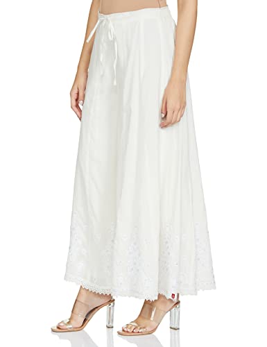BIBA Women Embroidery Relaxed Mix and Match(CHIKANKA16580_Off White_XL)