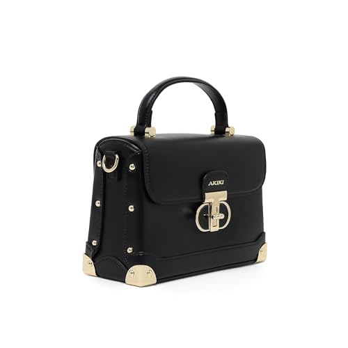 Akiki London Women's Westminster Satchel Handbag | Satchel Bag for Work | Ladies purse | Stylish Shoulder Bag | Gift For Women