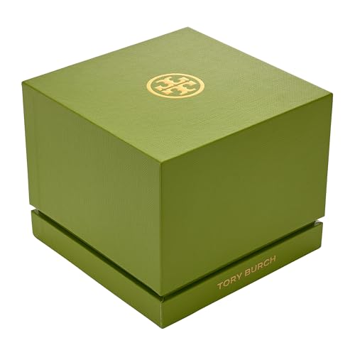 Tory Burch Women's Oval Stainless Steel Bracelet Watch, Two-Tone, Tory & Oval
