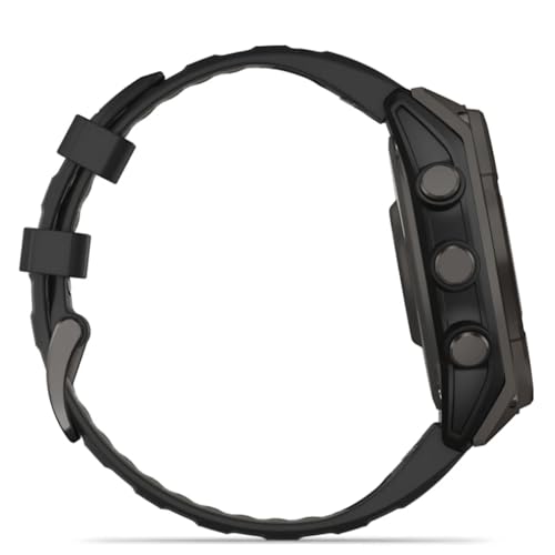 Garmin Fenix 8 47mm,AMOLED,Saph,CrbnGryTi/Blk,Blk/PebbleGryBnd
