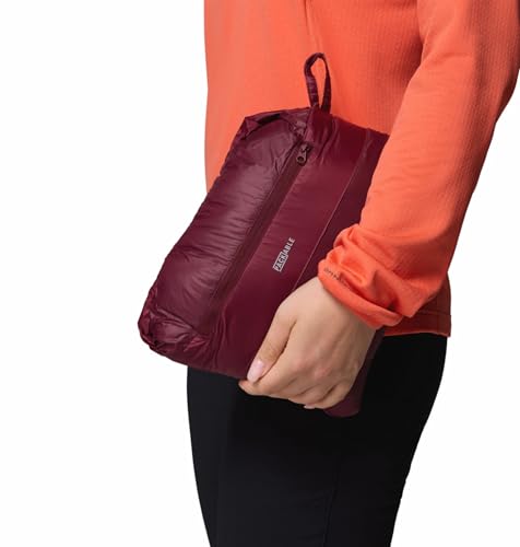 Columbia Women Maroon OmniShield Corelite Down Jacket, XL