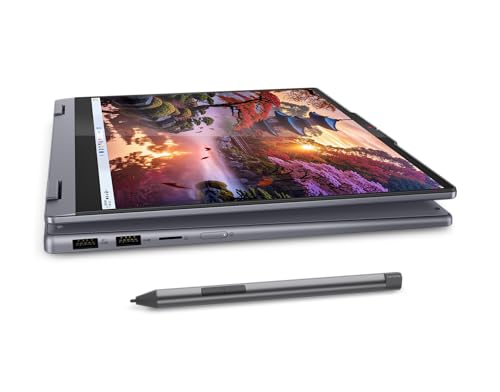 Lenovo IdeaPad 5 2-in-1 AMD Ryzen AI 5 330 (16GB RAM/512GB SSD/14 (35.5cm)/WUXGA IPS/Copilot+PC/Windows 11/Office 2024/Lenovo Digital Pen 2/1Yr ADP/Grey/1.6Kg), 83KT008AIN Convertible Laptop