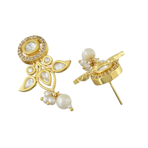 VOYLLA Panchhi Pakhee Statement Pendant Set|Women Necklace Sets|Short Necklace Sets For Women|Kundan Necklace Sets For Women|Wedding|Festive|Party|Birds|American Diamond|Gift For Her|