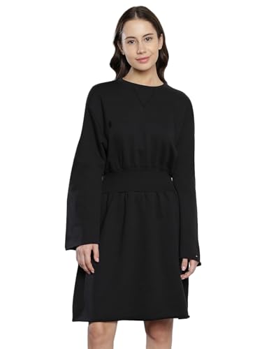 Tommy Hilfiger Womens Black Color Dress (L)