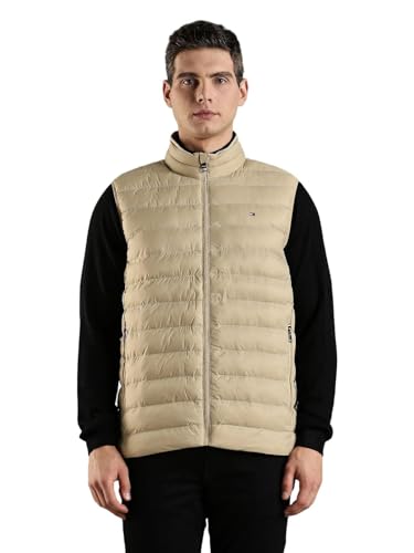 Tommy Hilfiger Men's A-Line Coat (F24HMOT071-XL_Sandalwood