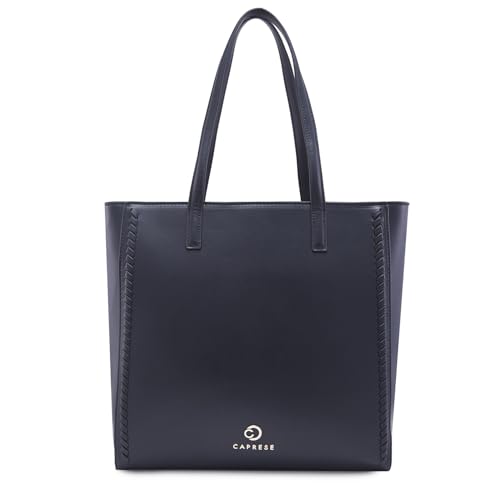 Caprese Ramani Tote Bag for Women (Medium, Black)