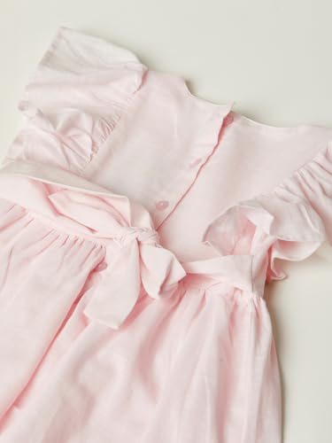 Max Girls Solid A-line Dress (Pink_2-3 Y)