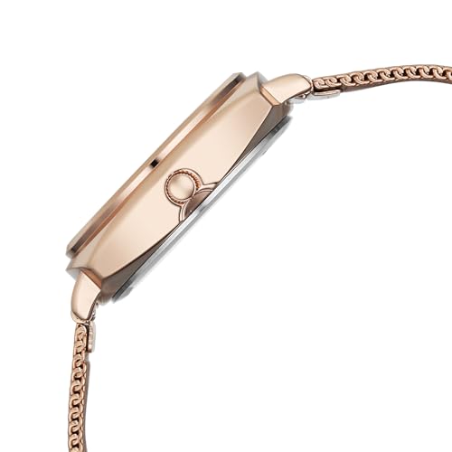 Fastrack Stunners X Quartz Analog with Rose Gold Dial Rose Gold Stainless Steel Strap Watch for Girls - 68043WM06