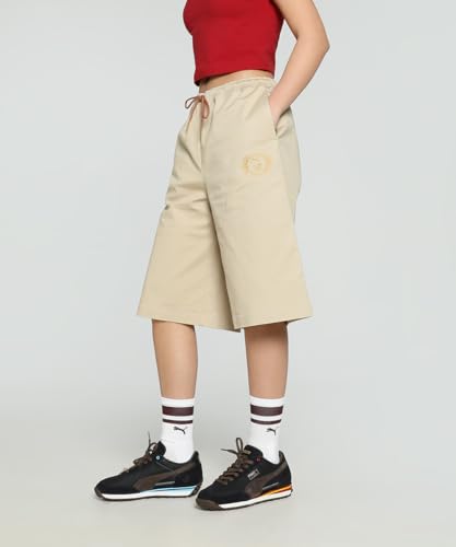 PUMA Women, X HARRY POTTER Jorts, Toasted Almond, XL, (63009883)