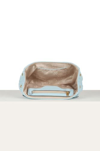 Women Blue Solid Casual Sling Bag