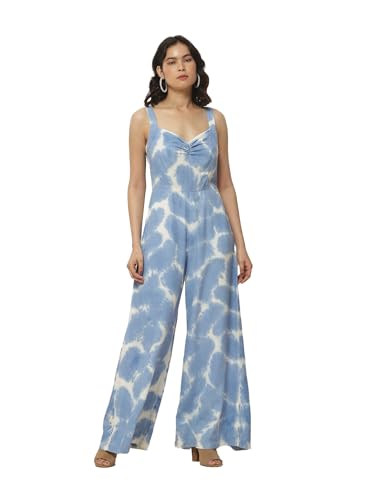 Label RITU KUMAR Blue Tie & Dye Jumpsuit