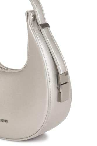 Van Heusen_Womens__Hobo Bag_(VWBGAWEVC00023_Silver_)