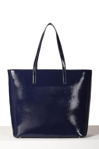 Women Navy Formal Handbag