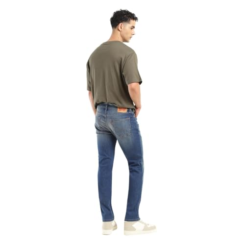 Levi's Men's Mid Rise Slim Jeans (A7087-0161_Blue, 32