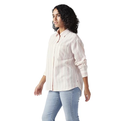 Levi's Women's Striped Relaxed Fit Shirt
