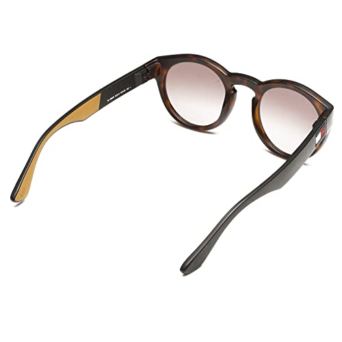 Tommy Hilfiger Unisex-Adult Brown Sunglasses-49 (TH 1555/S Scl Giall Avna 49 S_LC)