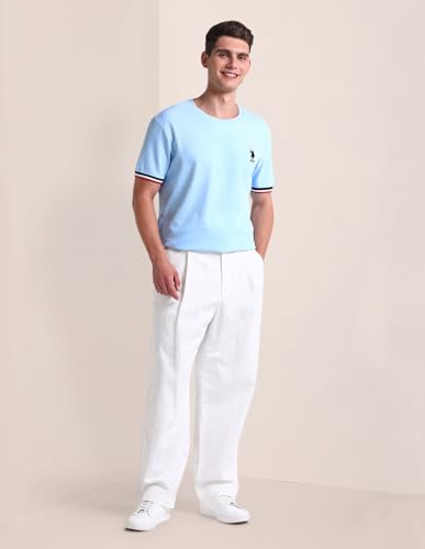 U.S. POLO ASSN. Slim Fit Cotton T-Shirt Light Blue