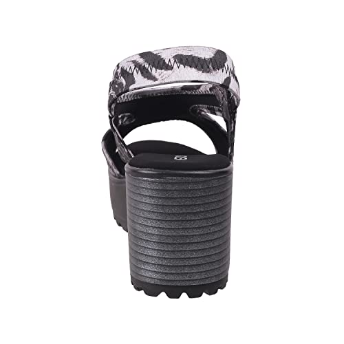 Metro Womens Synthetic Black Sandals (Size (5 UK (38 EU))