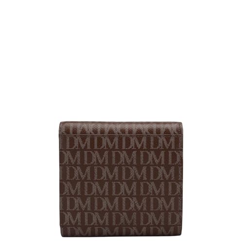 Da Milano Premium Leather Wallet for Women | Multi Compartment Travel Wallet - Walnut Brown
