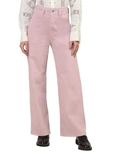 VERO MODA Womens Wide Leg Jeans Dusty Pink