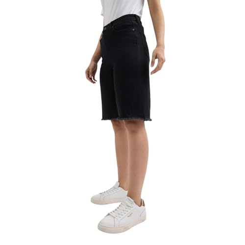 Pepe Jeans Women's Hybrid Shorts (PL801207Q01_Black Used