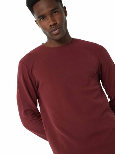 Max Men Textured Lounge T-Shirt(Red_XXL)